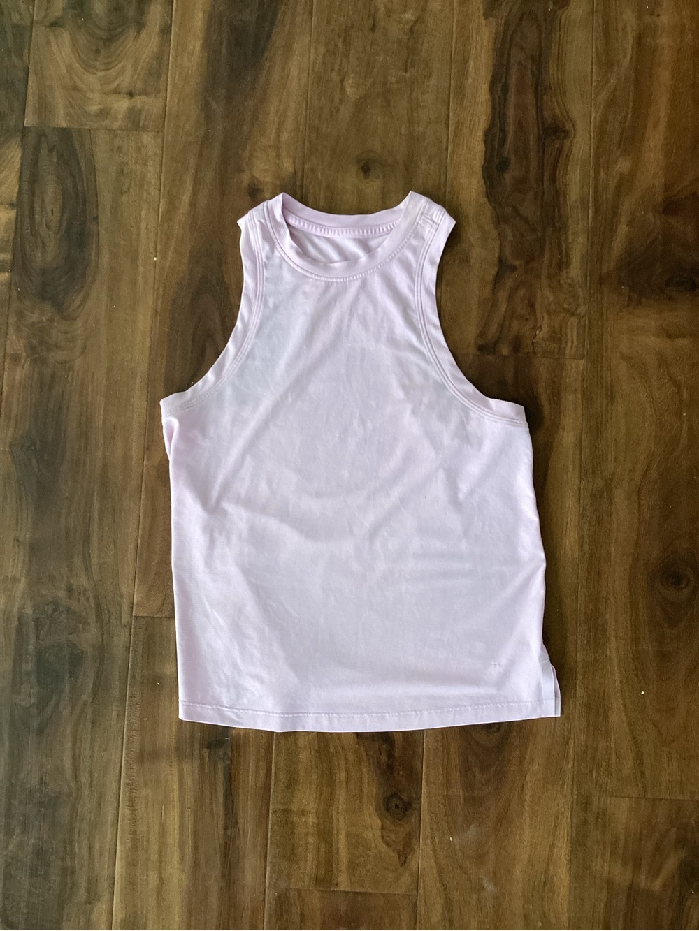 lululemon athletica Light Pink Ribbed High-Neck Tank